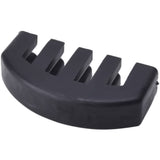 Violin Practice Mute Black Heavy Rubber Silencer for 4/4