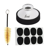 Alto Saxophone Accessories ABS Sax Mute Mouthpiece Patch Pads Brush