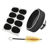 Alto Saxophone Accessories ABS Sax Mute Mouthpiece Patch Pads Brush