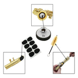 Alto Saxophone Accessories ABS Sax Mute Mouthpiece Patch Pads Brush