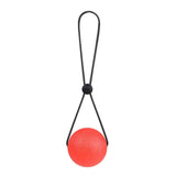 Secure Stress Ball On A String - 1 Pc Hand Physical Therapy Relief Round Squeeze Balls with Soft Medium Firm Finger Grip Exercise Balls
