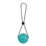 Secure Stress Ball On A String - 1 Pc Hand Physical Therapy Relief Round Squeeze Balls with Soft Medium Firm Finger Grip Exercise Balls
