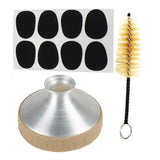 Alto Saxophone Accessories Aluminum Mute Mouthpiece Patch Pads Brush