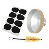 Alto Saxophone Accessories Aluminum Mute Mouthpiece Patch Pads Brush