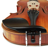 Violin Ebony Chin Rest with Screw for 3/4 & 4/4 Fiddle