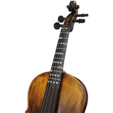Violin Fingerboard Fretless Marker Fingering Chart Sticker 4/4 Fiddle