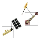 Alto Saxophone Accessories Mouthpiece Patch Pads Sax Cleaning Brush