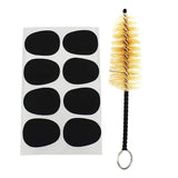 Alto Saxophone Accessories Mouthpiece Patch Pads Sax Cleaning Brush
