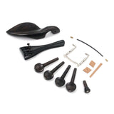4/4 Violin Chin Rest, Screw, Tailpiece, Tailgut, Tuning Pegs, Endpin