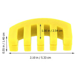 Violin Practice Mute Yellow Heavy Rubber Silencer for 4/4