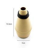 Trumpet Mute Silencer Yellow Practice Mute Lightweight ABS Plastic