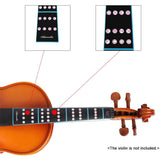 Violin Finger Guide Fingerboard Sticker Label for 1/2 Fiddle