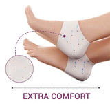 Soft Silicone Gel Heel Foot Protectors Plantar Fasciitis Anti Crack Moisturizing Foot Care Pain Relief Socks