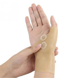 Silicone Gel Hand Wrist Thumb Support Brace with Magnetic Therapy Carpal Tunnel Arthritis Pain Relief Gloves