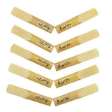 Clarinet Reeds Strength 2.5 with Transparent Case - Box of 10