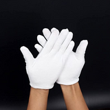 Trumpet White Gloves - Set of 2 Instrument Polishing Gloves