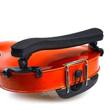 Violin Shoulder Rest Collapsible & Adjustable Gear Slide for 3/4 & 4/4