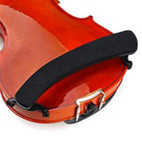 Violin Shoulder Rest Collapsible & Adjustable Gear Slide for 3/4 & 4/4