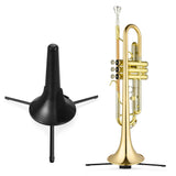 Trumpet Stand Foldable Tripod Holder 3-Leg Detachable Metal