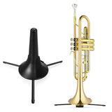 Trumpet Stand Foldable Tripod Holder 3-Leg Detachable Metal