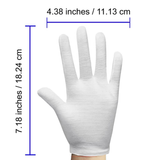 Trumpet White Gloves - Set of 2 Instrument Polishing Gloves