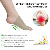 Flat Foot Arch Support Cotton Foot Socks with Soft Silicone Gel Pads Plantar Fasciitis Pain Relief Cushion Sleeves