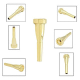 Trumpet Mouthpiece 3C Brass Gold-Plated Replacement