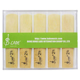 Alto Saxophone Reeds 2.5 with Case - 10 pcs Sax Reeds Replacement