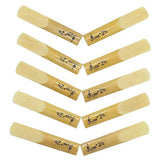 Alto Saxophone Reeds 2.5 with Case - 10 pcs Sax Reeds Replacement