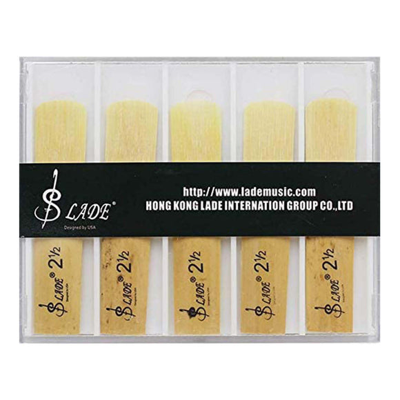 Soprano Saxophone Reeds 2.5 with case - 10 pcs Sax Reeds Replacement