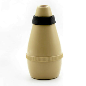 Trumpet Mute Silencer Yellow Practice Mute Lightweight ABS Plastic